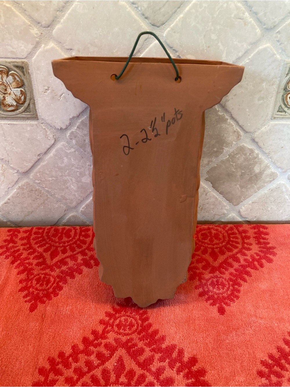 Vintage Terracotta Wall Planter - Picture 5 of 8